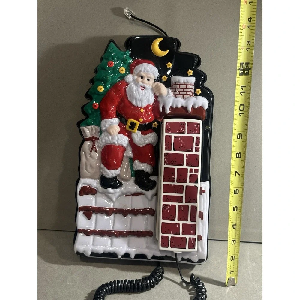 Vintage Christmas Phone‎ (for Parts Only)